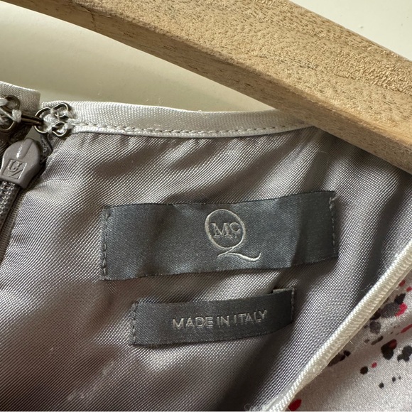 Alexander McQueen Women’s Avante Garde Bubble Hem Silver Floral Silk Dress - Picture 11 of 14